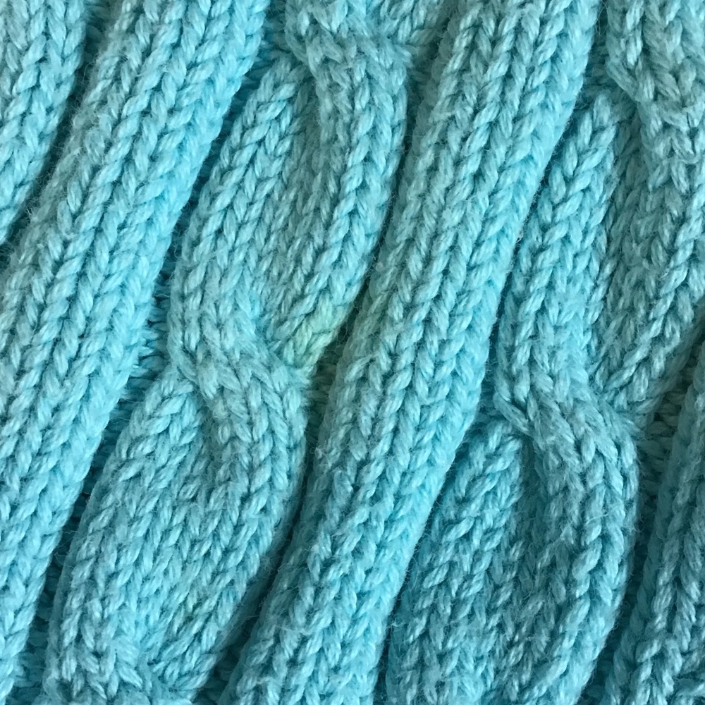 Lilly Pulitzer Cable Knit Crewneck Sweater in Aqua - Picture 9 of 9